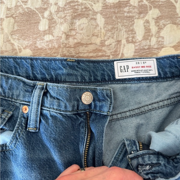 Gap Women’s Wide Leg Jeans Size 28 - Picture 4 of 7